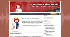 Desktop Screenshot of animeradio.net